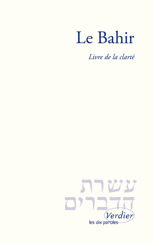 Le Bahir le livre de la clarté