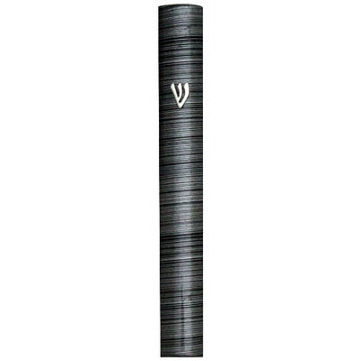 Boitier mezouza en métal peint 12 cm