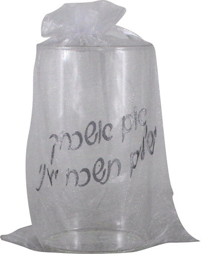 Verre à casser pour mariés "Mazal Tov"