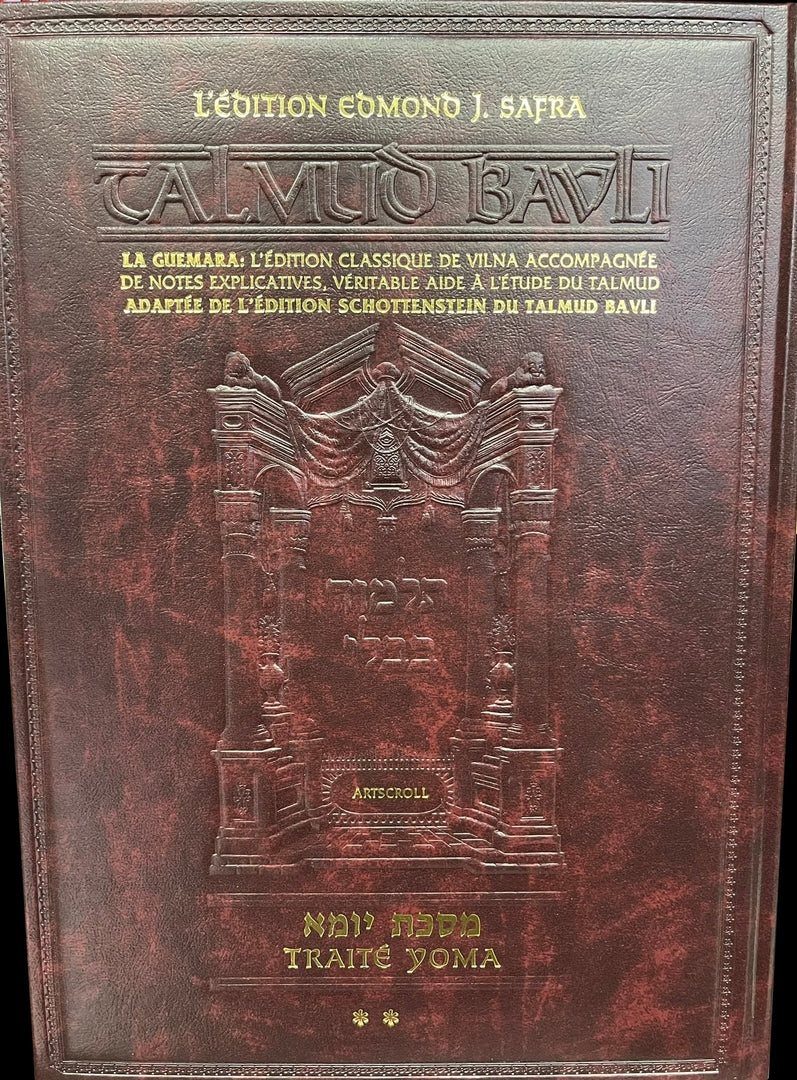 Le Talmud bilingue Artscroll Traité YOMA vol. 2