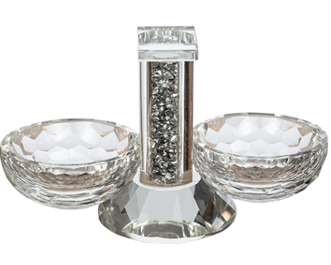 Salière en cristal