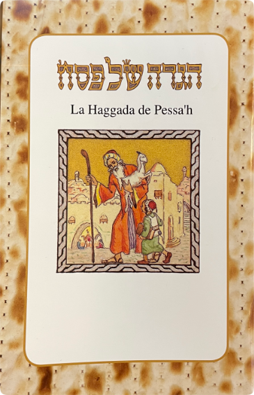 HAGADA PETIT FORMAT BILINGUE pour enfant