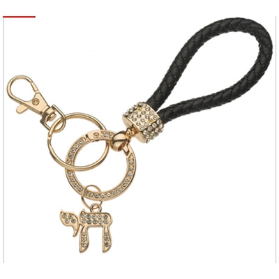 Porte clés avec Haï et strass