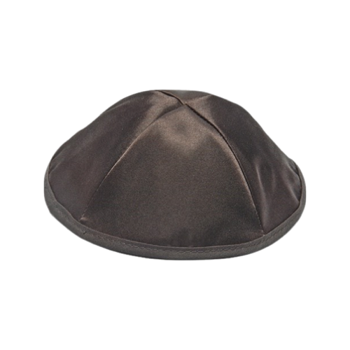 Lot de 6 Kippot (Satin noir).