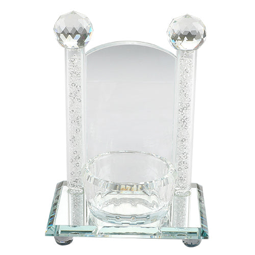 Ner Zikaron en Cristal 17x12 CM