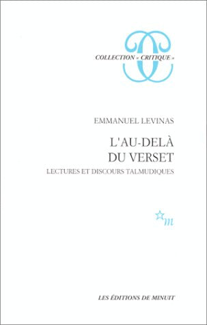 Emmanuel Levinas : L'au dela du verset