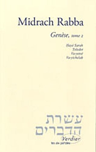 Midrach Rabba Genèse tome 2