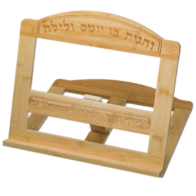Stander en bois naturel vernis 38X33 CM