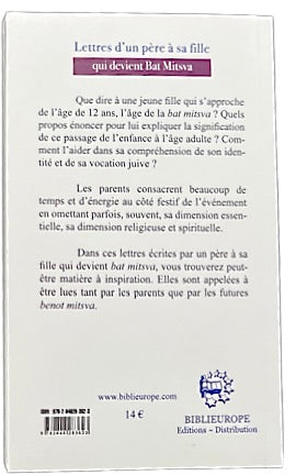 Lettres d'un père à sa fille qui devient bat-mitsva