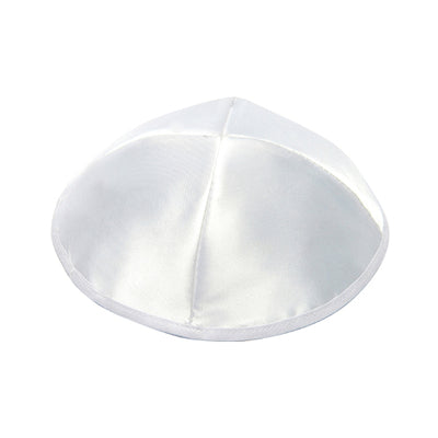 Lot de 50 kippot en satin (noires, blanches ou bleues nuit)