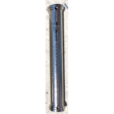 Boitier de mezouza de Luxe filigrane nickel 12cm