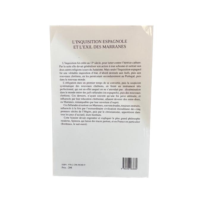 L'inquisition espagnole et l'exil des marranes - Rene PARIENTÉ