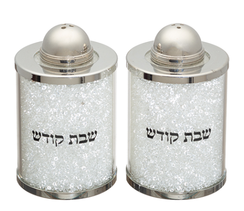 Set sel et poivre en cristal