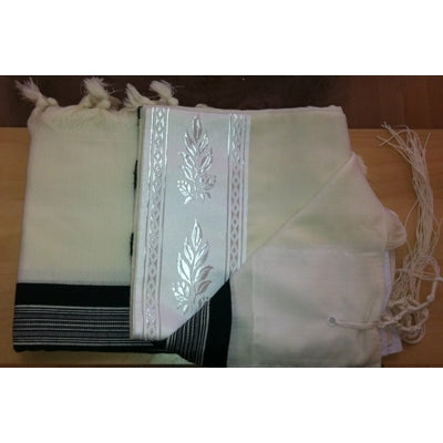 Talit gadol en laine noir : T60, T70 et T80