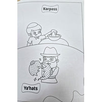 Hagada pour les tout petits avec cahier de coloriage